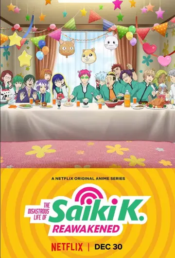 Poster for the TV series "The Disastrous Life of Saiki K.: Reawakened" #1506853