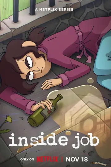 Poster for the TV series "Inside Job" #1349867