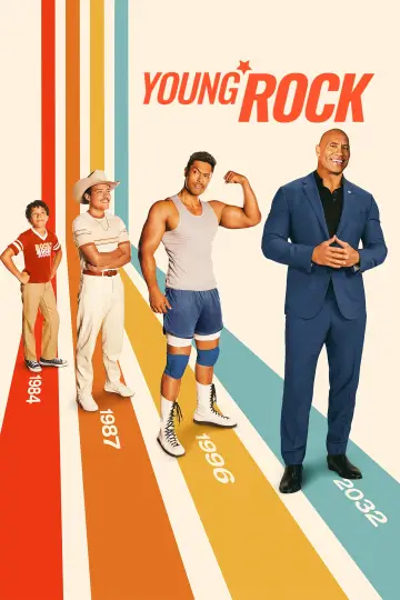 Poster for the TV series "Young Rock" #1468811