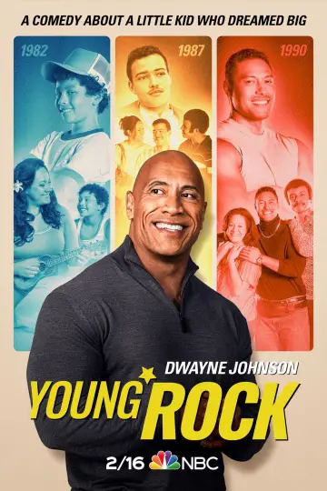 Poster for the TV series "Young Rock" #1468816