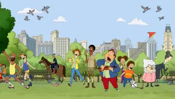 Backdrop for the TV series "Central Park" #1300977