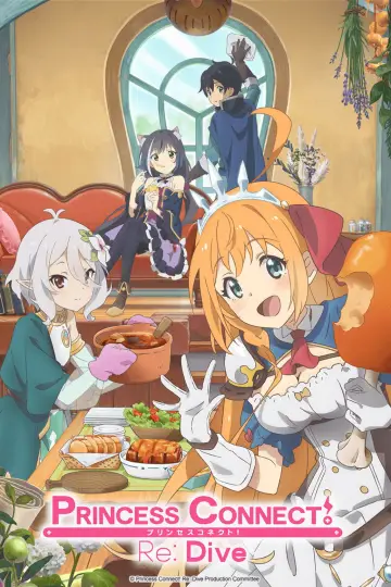 Poster for the TV series "Princess Connect! Re:Dive" #1589475