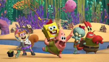 Backdrop for the TV series "Kamp Koral: SpongeBob