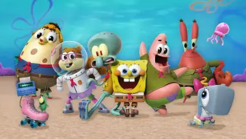 Backdrop for the TV series "Kamp Koral: SpongeBob