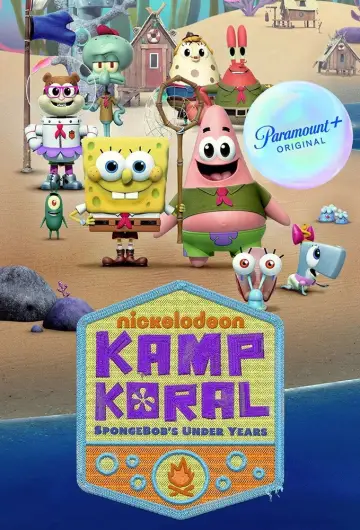 Poster for the TV series "Kamp Koral: SpongeBob