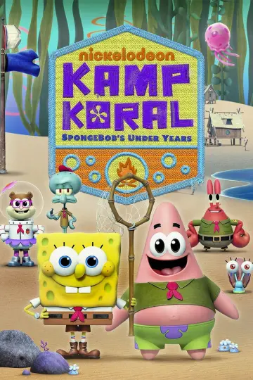Poster for the TV series "Kamp Koral: SpongeBob