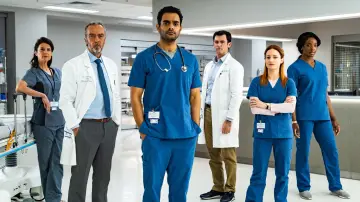 Backdrop for the TV series "Transplant" #1358721