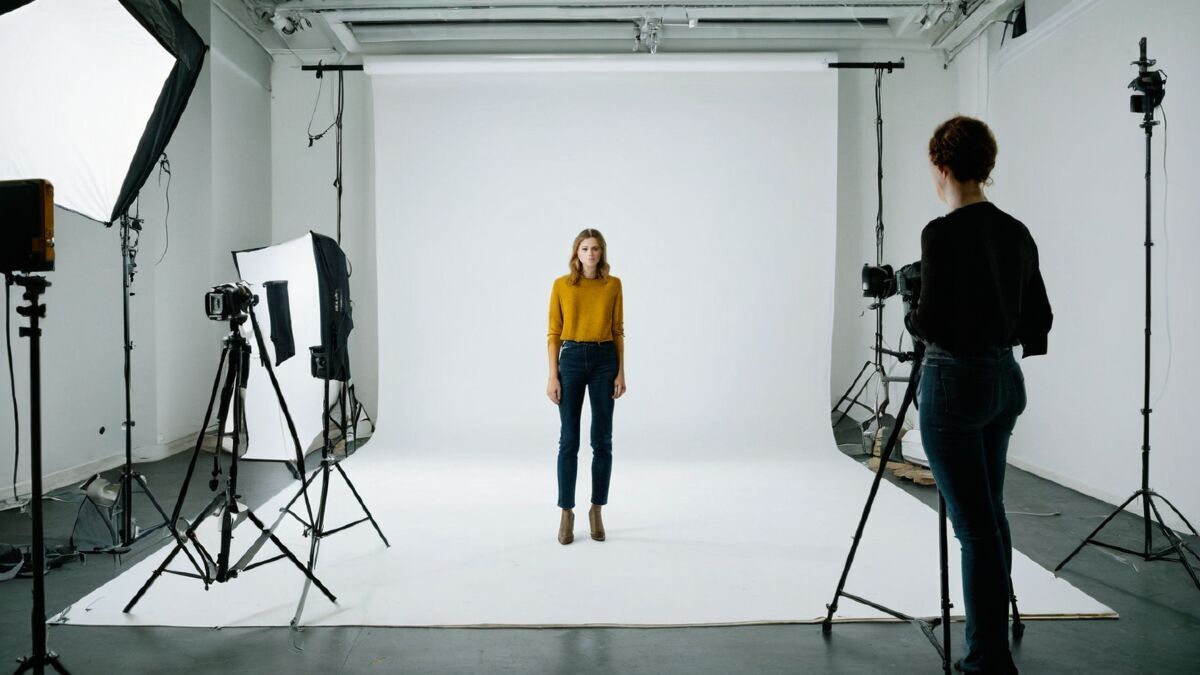How e-commerce models build a stable income from photo shoots